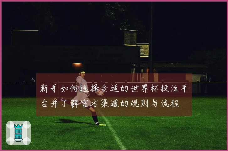 新手如何选择合适的世界杯投注平台并了解官方渠道的规则与流程