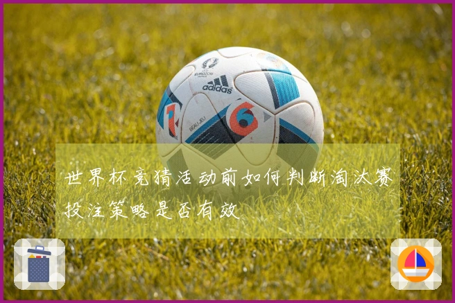 世界杯竞猜活动前如何判断淘汰赛投注策略是否有效