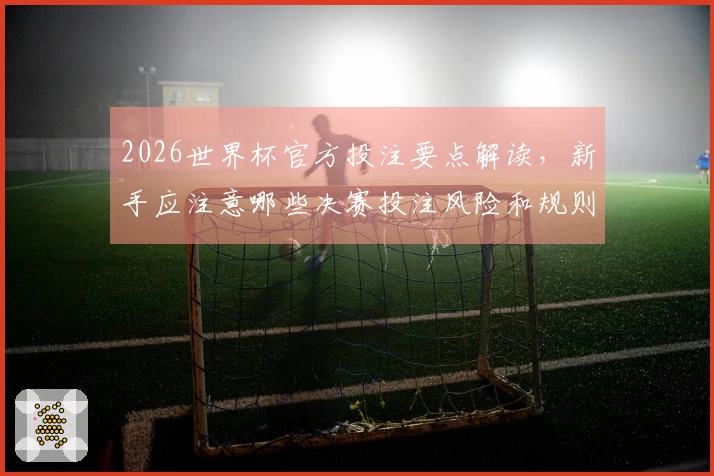 2026世界杯官方投注要点解读，新手应注意哪些决赛投注风险和规则？