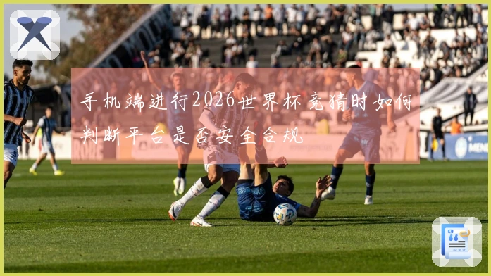 手机端进行2026世界杯竞猜时如何判断平台是否安全合规