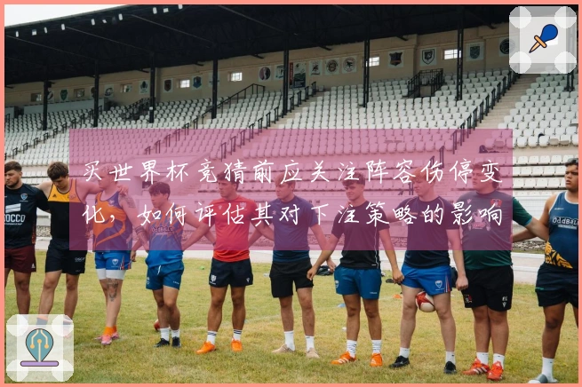 买世界杯竞猜前应关注阵容伤停变化，如何评估其对下注策略的影响？
