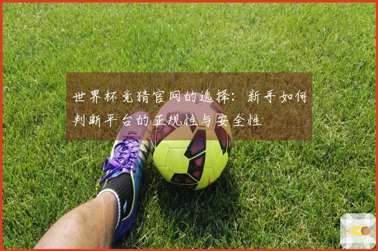 世界杯竞猜官网的选择：新手如何判断平台的正规性与安全性